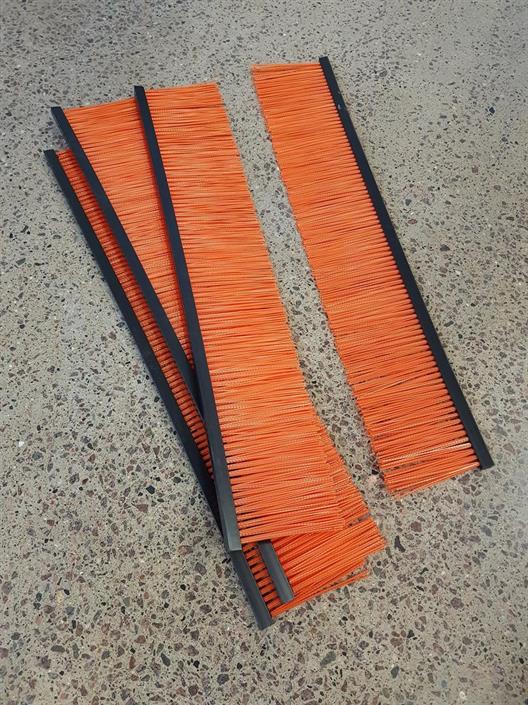 borstlist plast borstkam